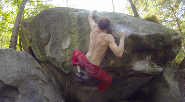 Climbing Technique Course Plans: petroglyphs on rock